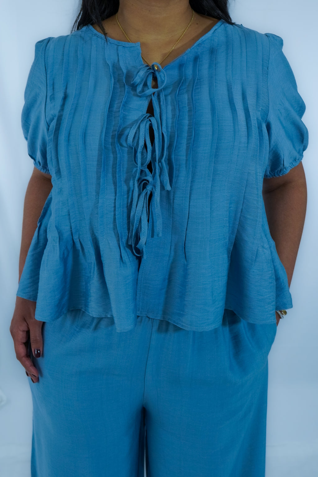Breanna's Pant Set - Blue