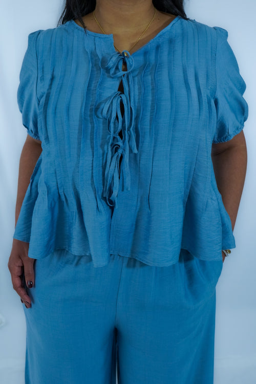 Breanna's Pant Set - Blue