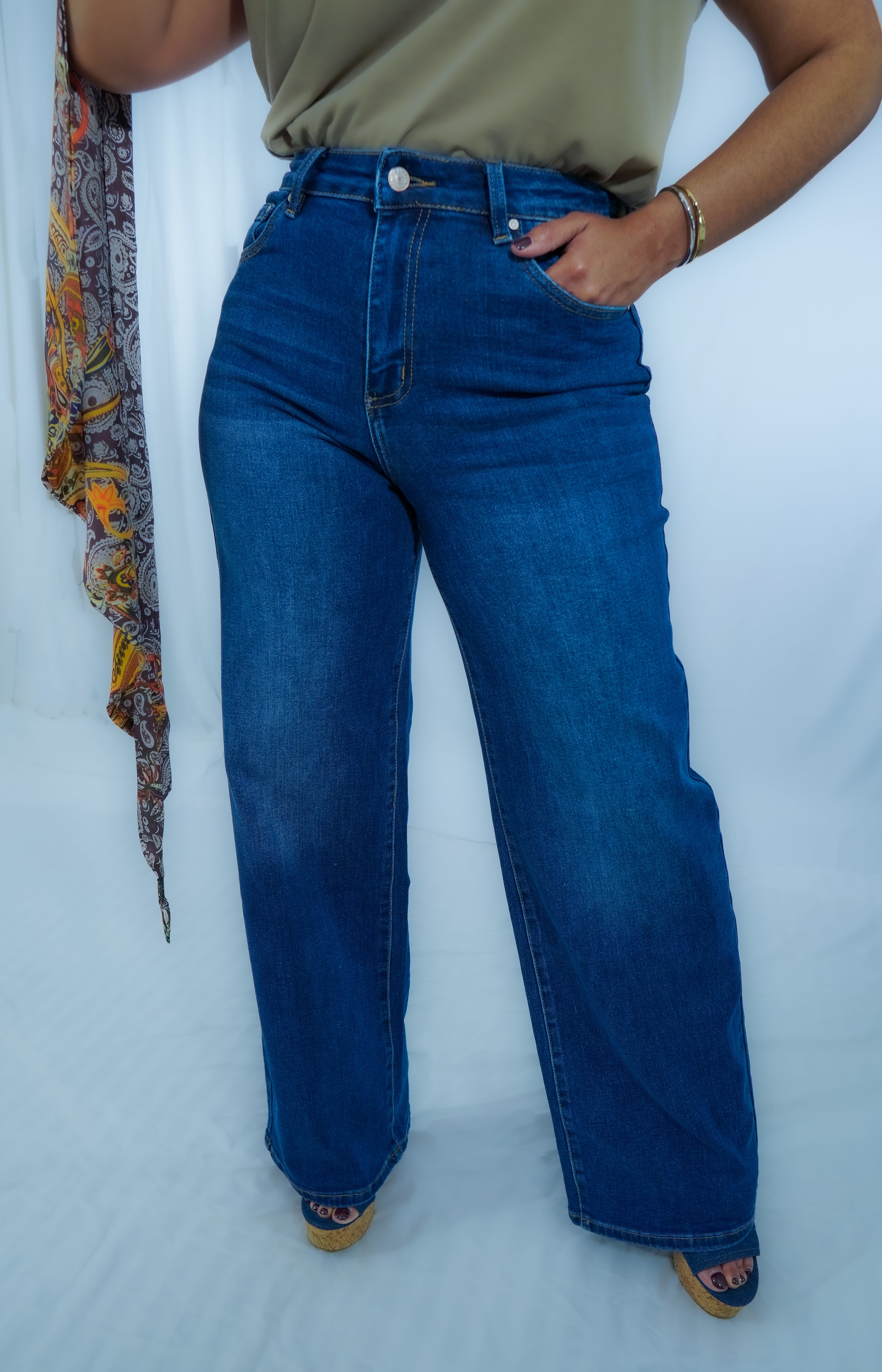 Cross My Heart Jeans- Denim