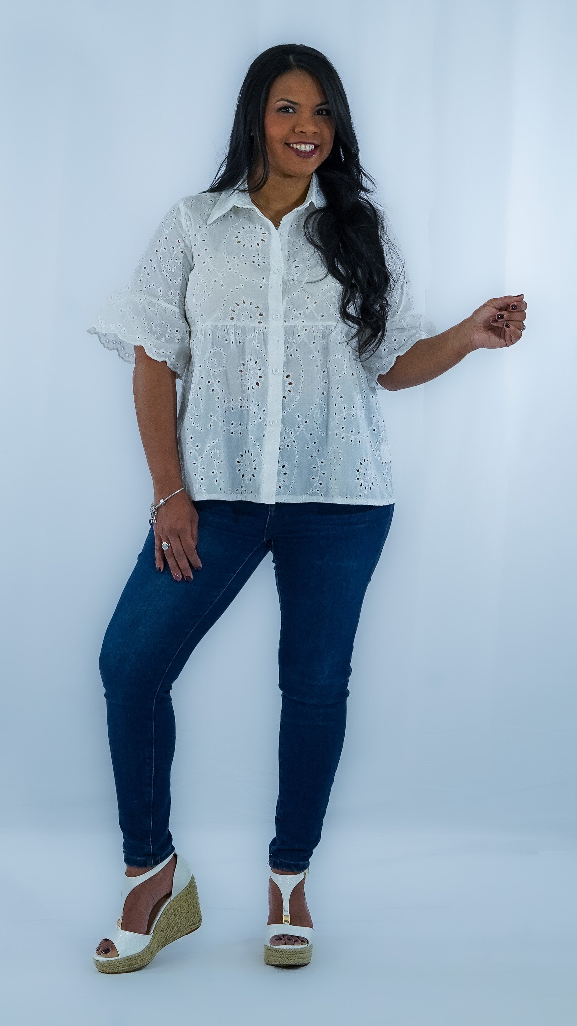 Summer Blouse White