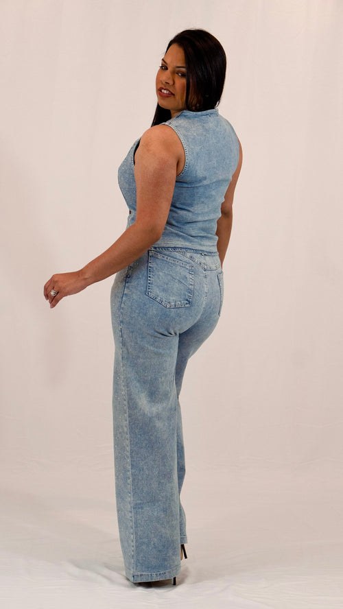 Bling Over Denim Set