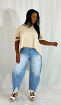 Charmed Tunic Blouse / Cream