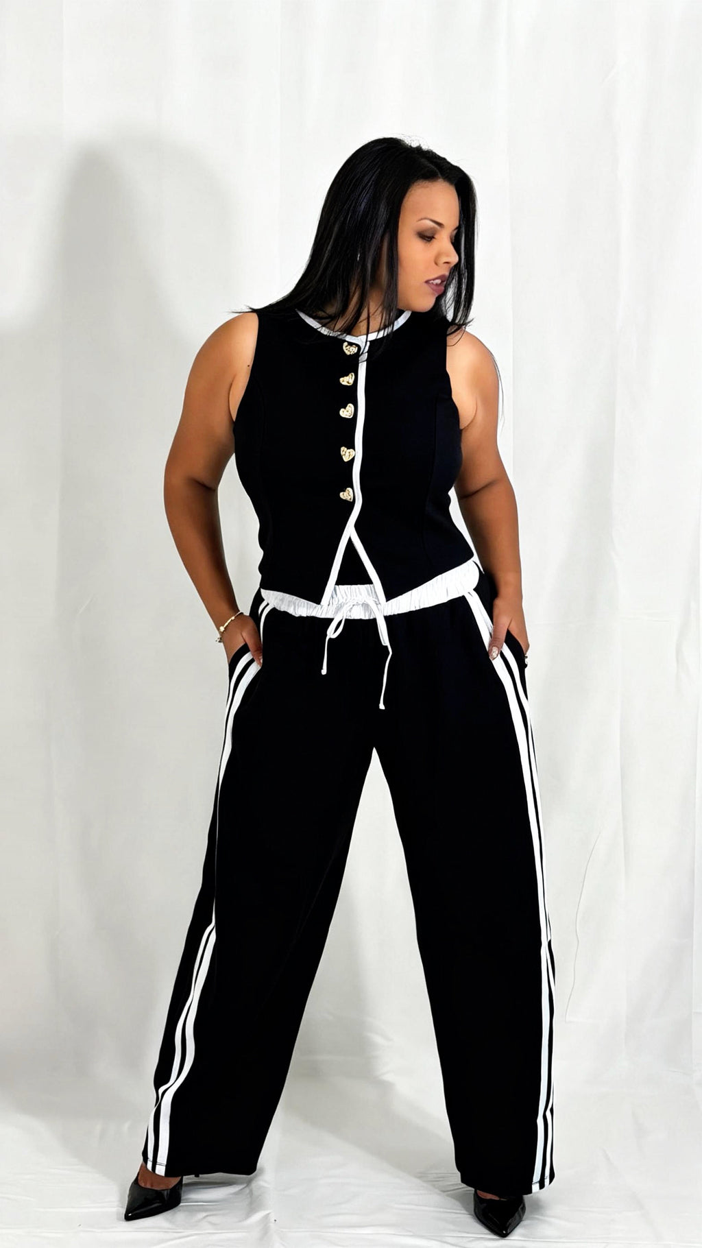 Monroe's Pant Set / Black