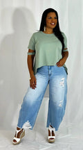 Charmed Tunic Blouse / Green