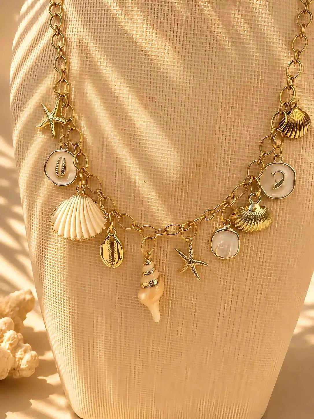 Chain with Shell Charms